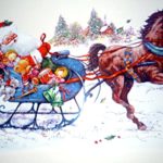 Der Nikolaus fährt durch Niederdrees