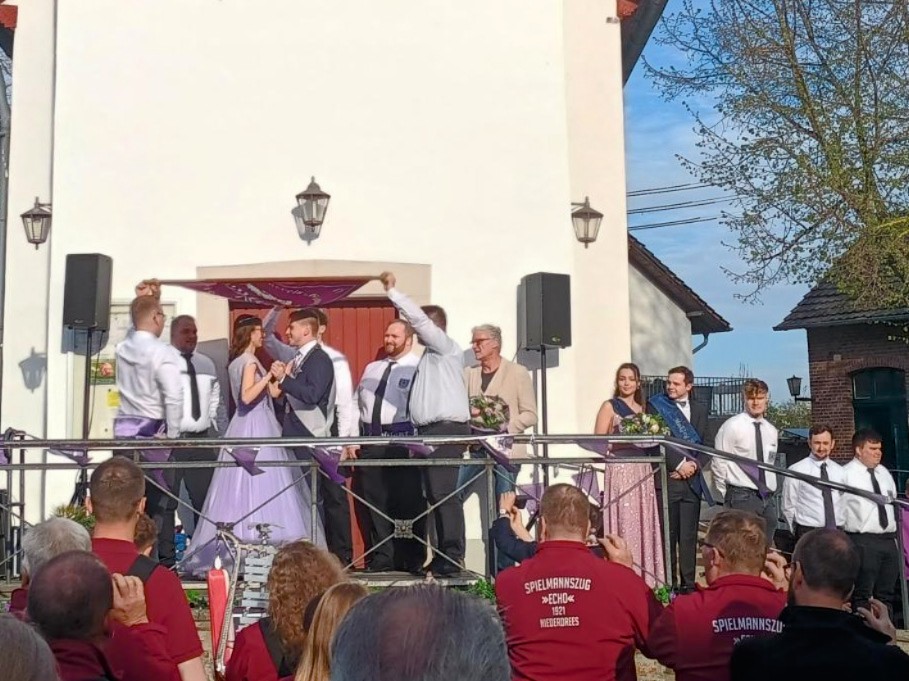 Krönungsabend Maikönigspaar